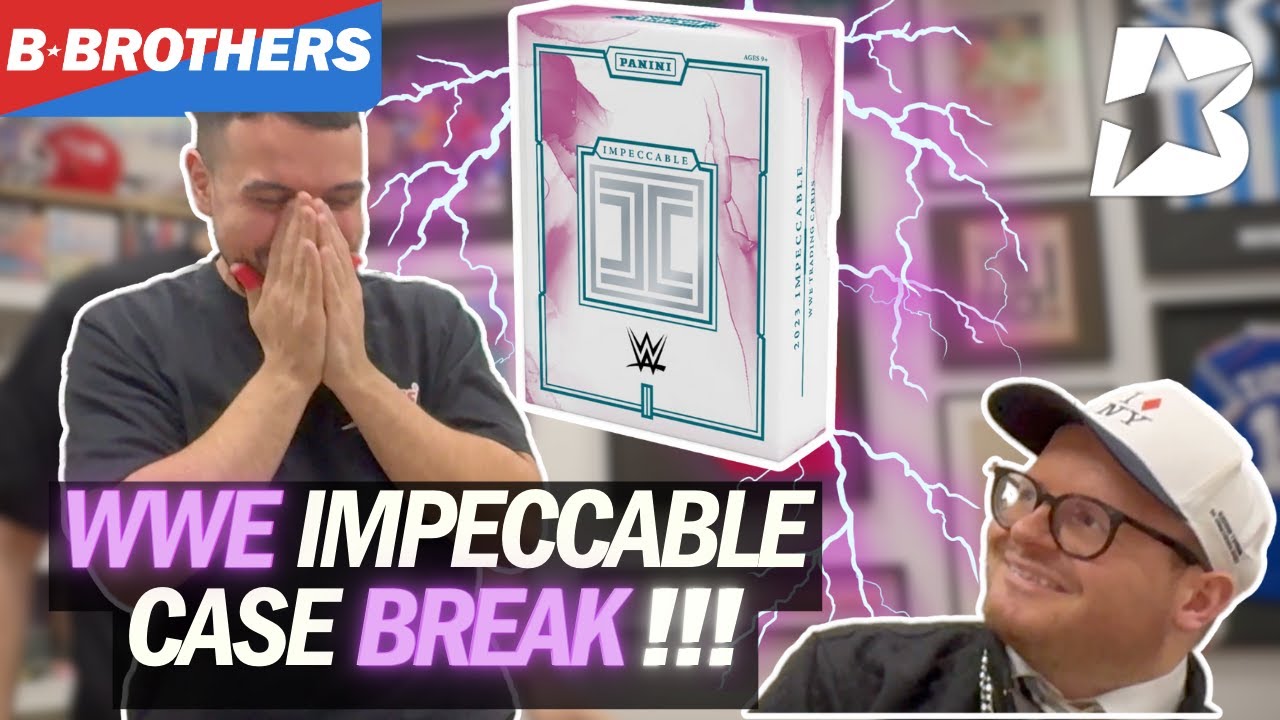 WWE Impeccable Boxbreak!!! B-Brothers goes Wrestling