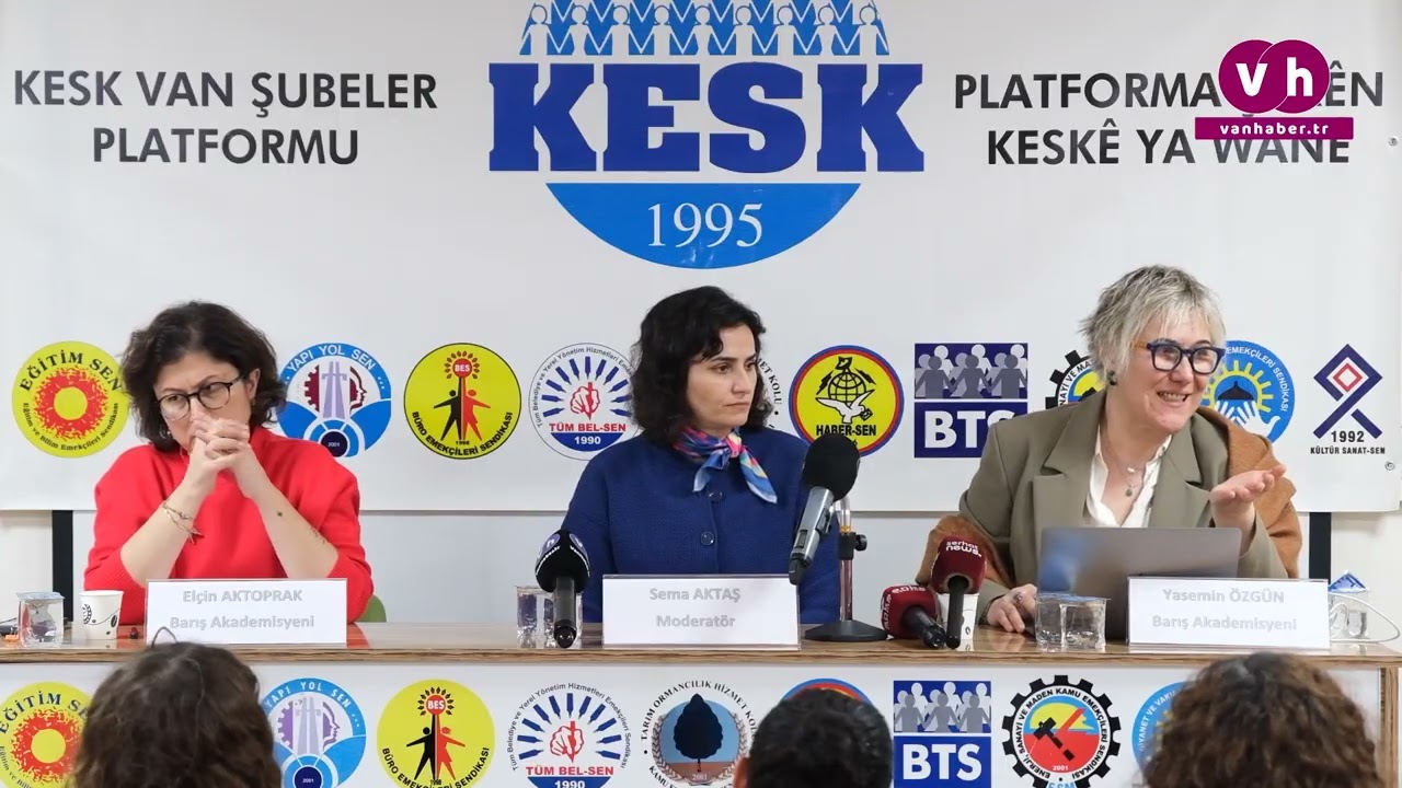 Van’da kadınlardan barış vurgusu