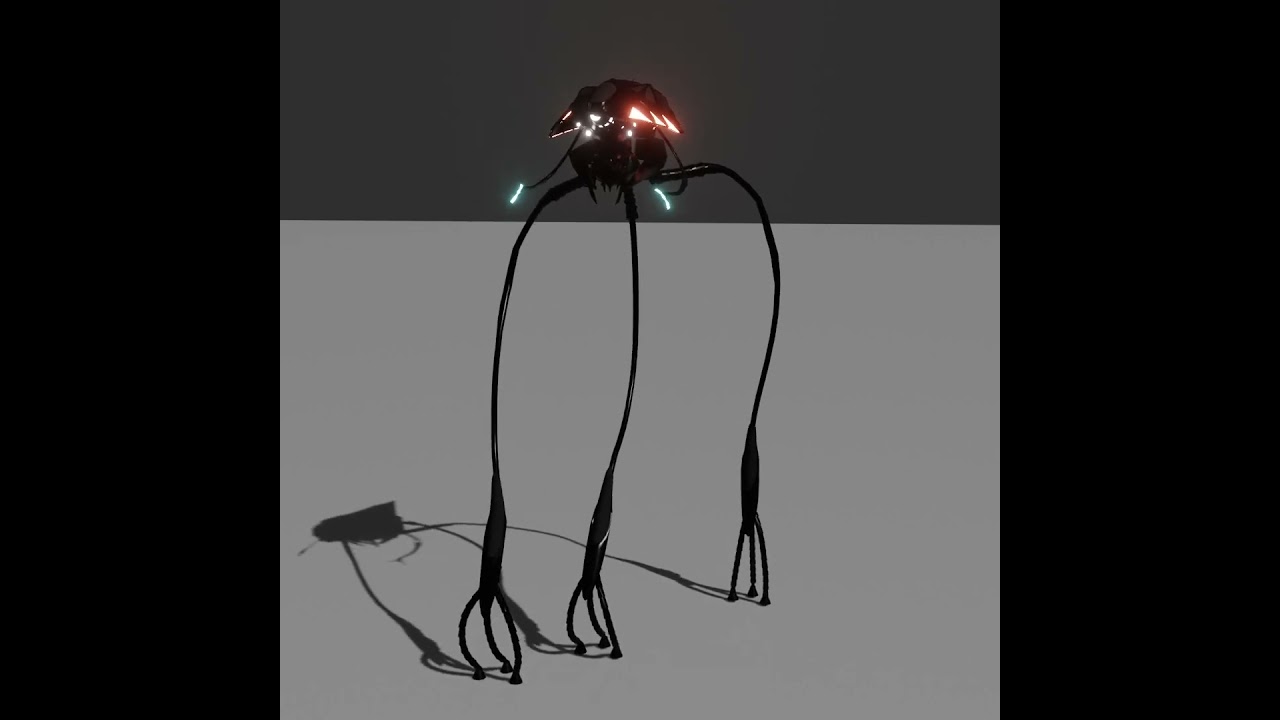 Uberpod walk cycle (OLD) #waroftheworlds #wotw