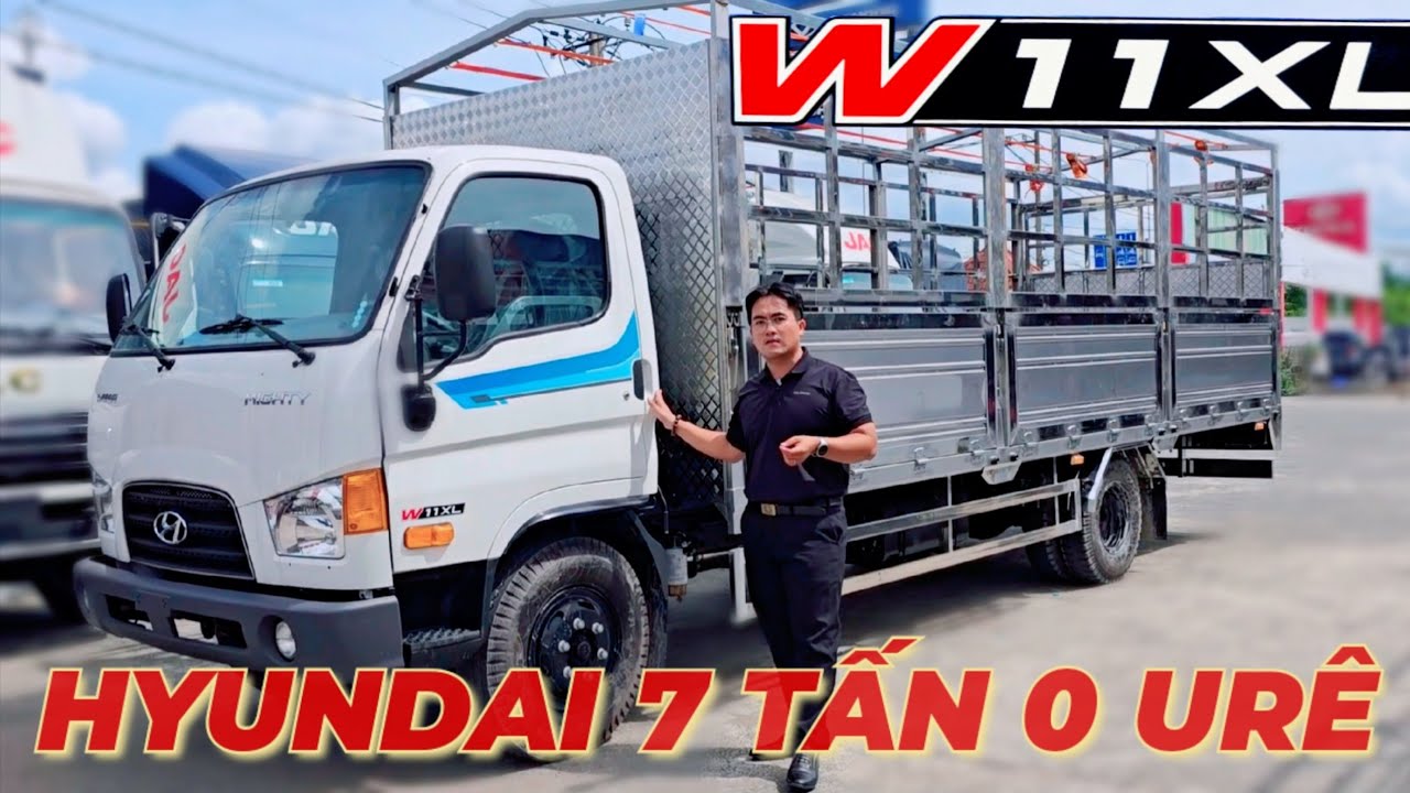 Xe Tải HYUNDAI 7 Tấn Đời Mới Euro5 MIGHTY W11XL Thùng 6m3 | Đại lý xe Tải HYUNDAI Tại Miền Nam.