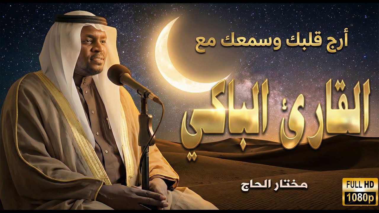 ترتيل لم يسبق له مثيل 🎧 استمع لتهدأ روحك وعقلك. #مختار_الحاج