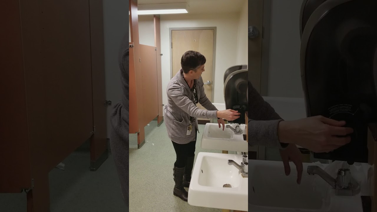What to do in a lock down if you're in the bathroom