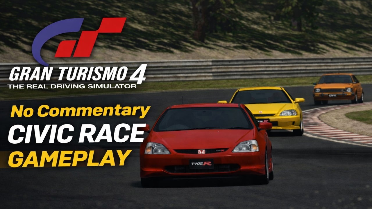 Honda Civic Type R DOMINATES! 🔥 Civic Race Series – Gran Turismo 4 (No Commentary)