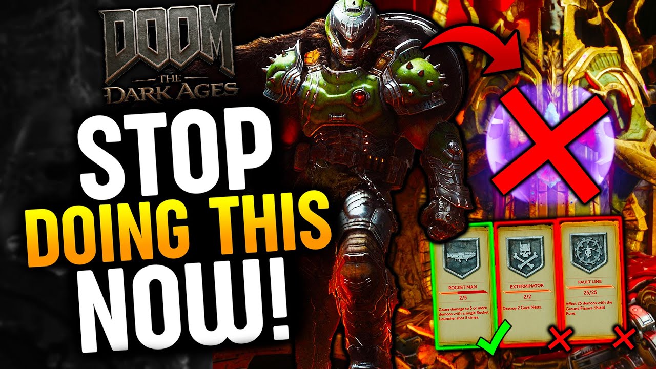 5 ОГРОМНЫХ ОШИБОК, КОТОРЫХ НУЖНО ИЗБЕГАТЬ В DOOM: THE DARK AGES (Советы и рекомендации)