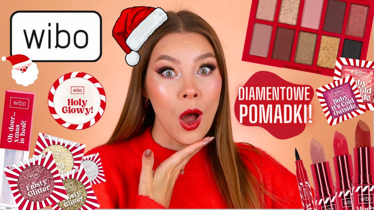 Nowa ŚWIĄTECZNA kolekcja WIBO SANTA BABY! 🎅❤️ Luksusowy ROZŚWIETLACZ i pomadki rodem z HOLLYWOOD?! 😍