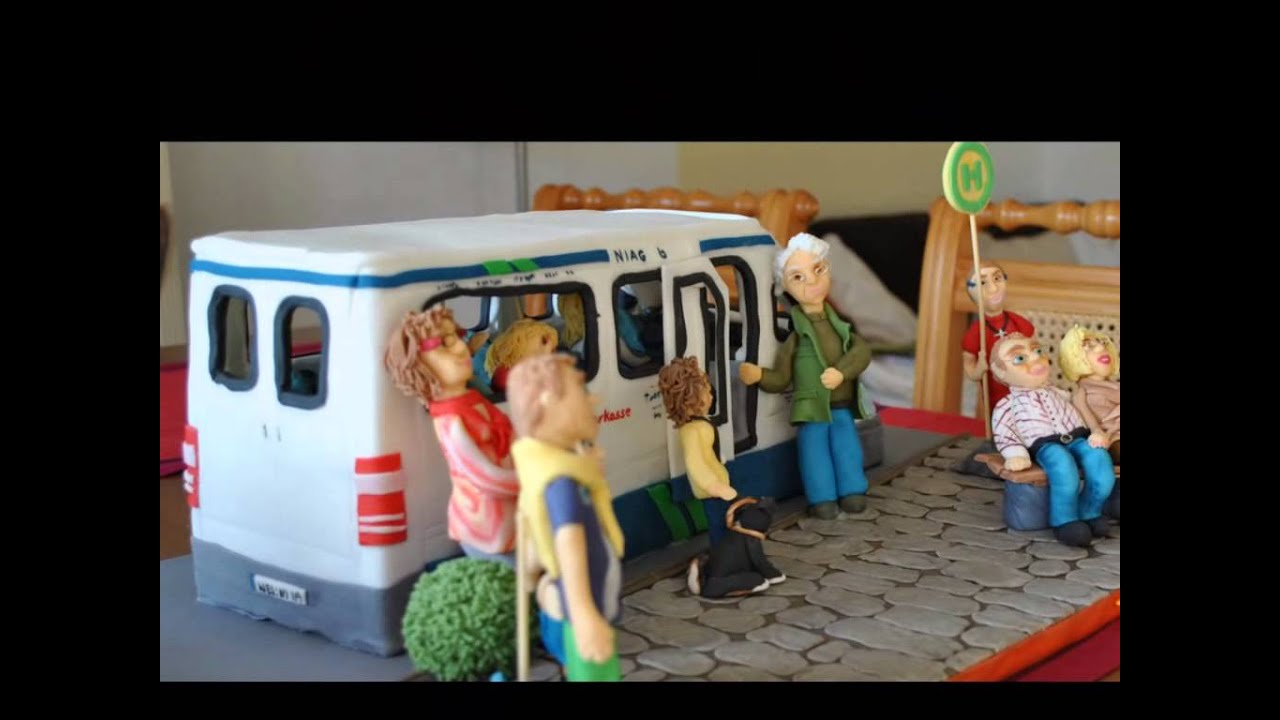 Bus- Torte / Fondant / Cake
