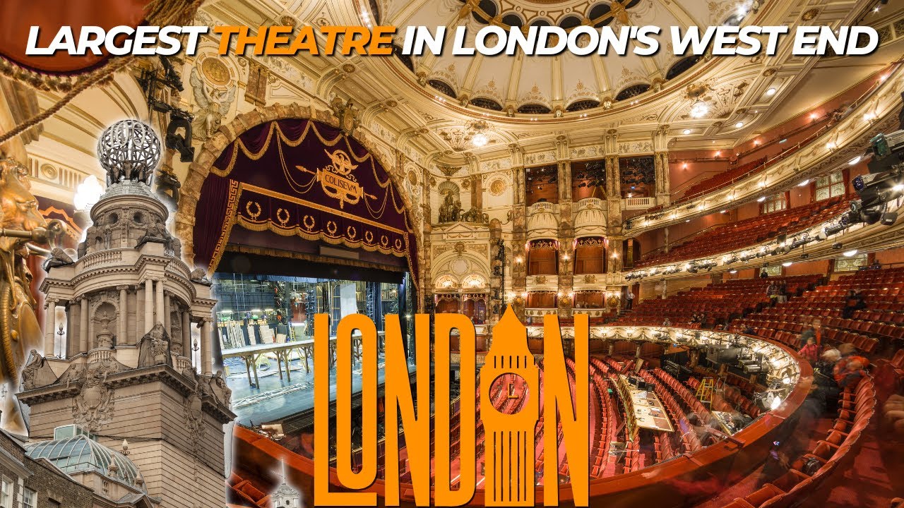 Discovering London Coliseum: West End's Largest Theatre | #london #coliseum #theatre