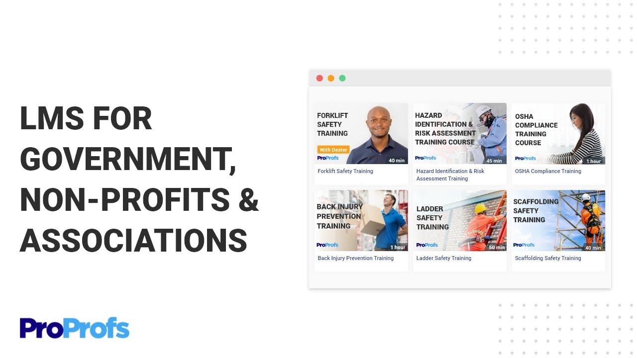How to Choose the Best LMS for Government, Non-Profits & Associations