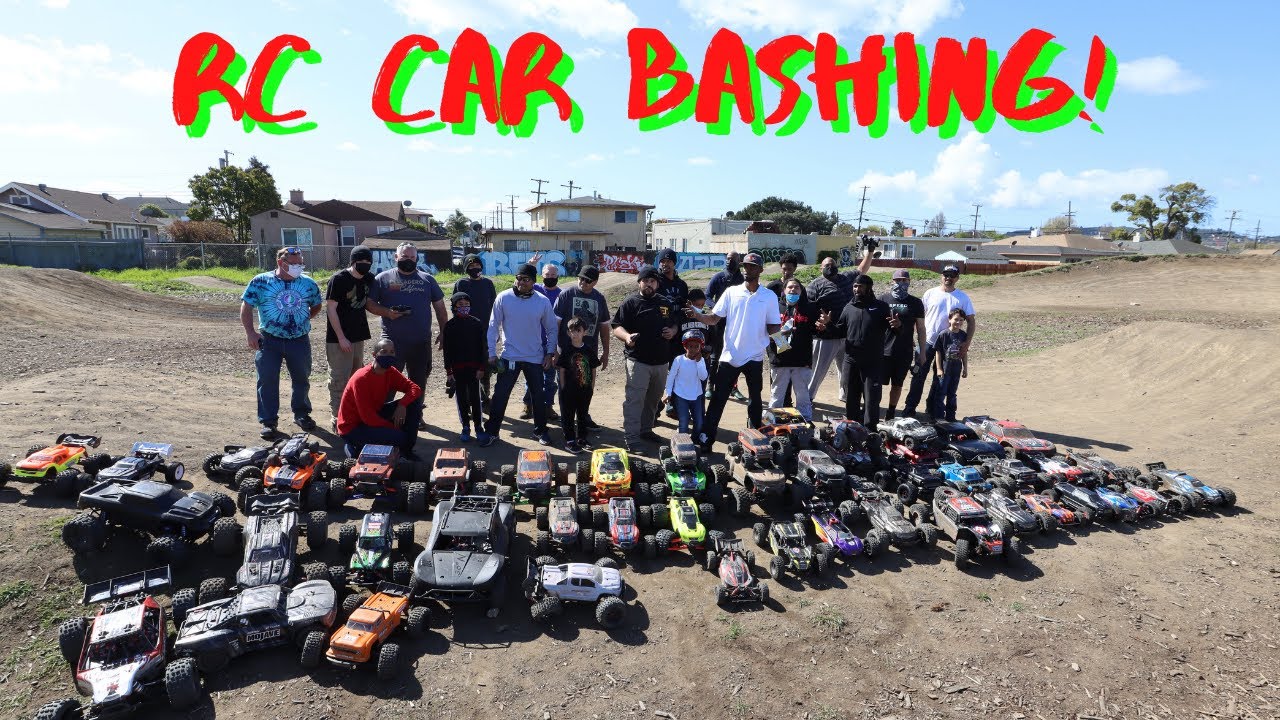 The Bay Area RC Car Bashers hit Dirt World for Round #2 at this Epic RC Car Bashing Spot! *Send It*