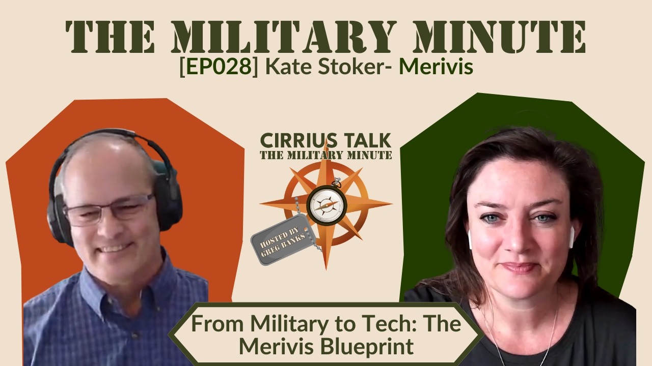 [Ep 028] Kate Stoker (Merivis) & the Military to Tech Path | Structure, Community, Purpose