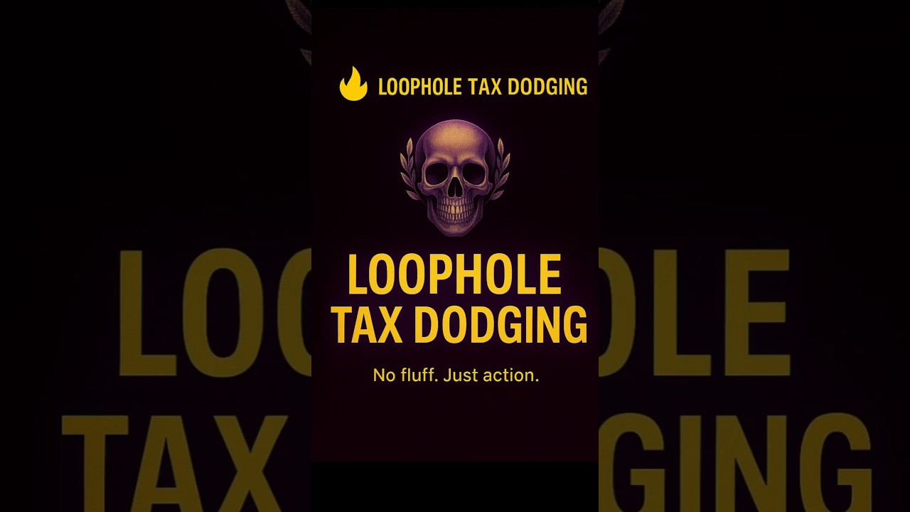 Top 1% Tax Secrets: Real Estate Loopholes 🏠💰 | #shorts  #MillionaireMindset #TaxHacks