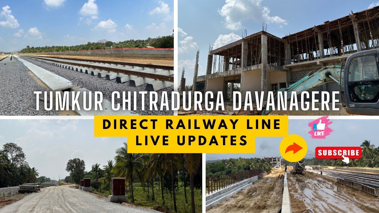 Tumkur chitradurga Davanagere Railway line updates | Urukere station