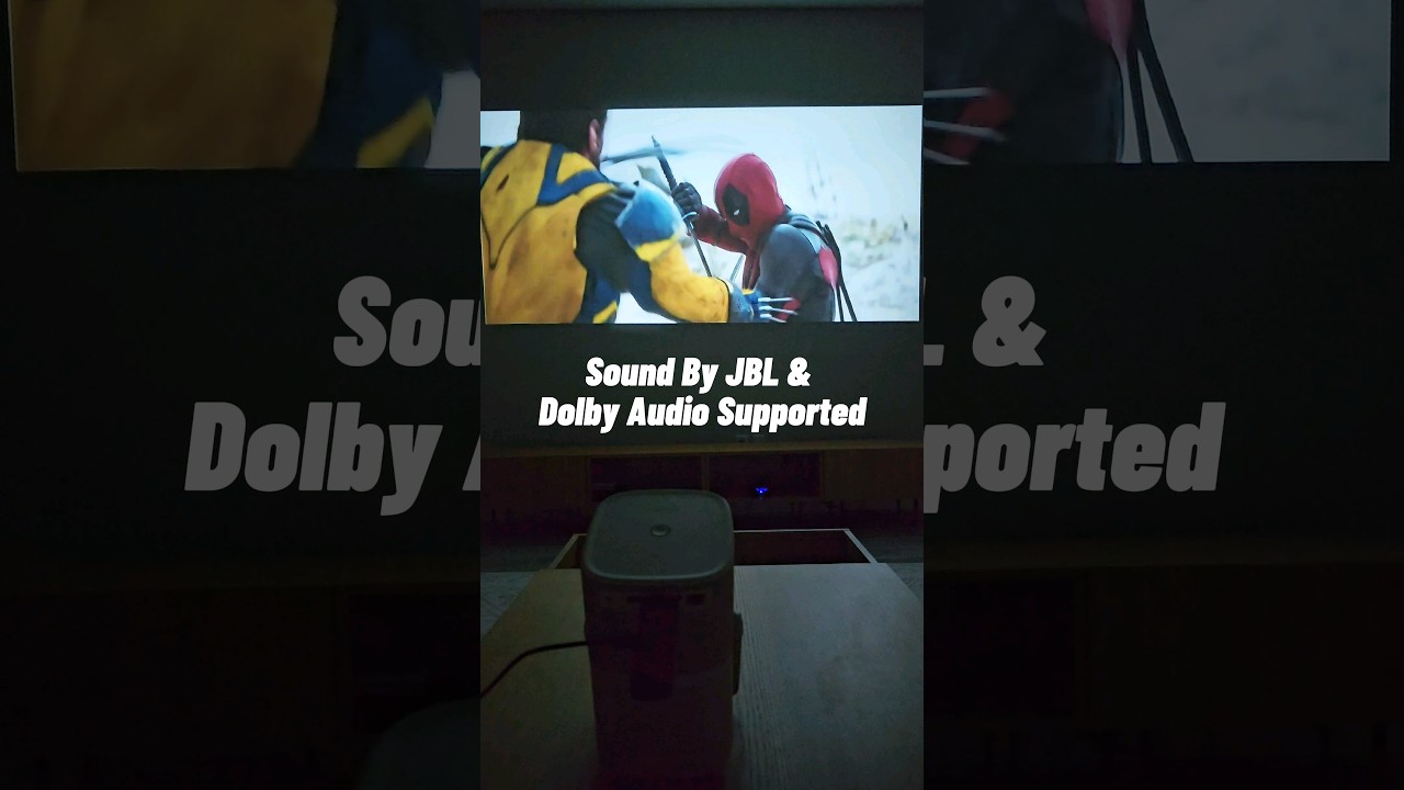 Best outside projector 😎 JBL sound #yaber #yaberT2 #yaberentainmentprojectors #T2 #JBL #outdoor