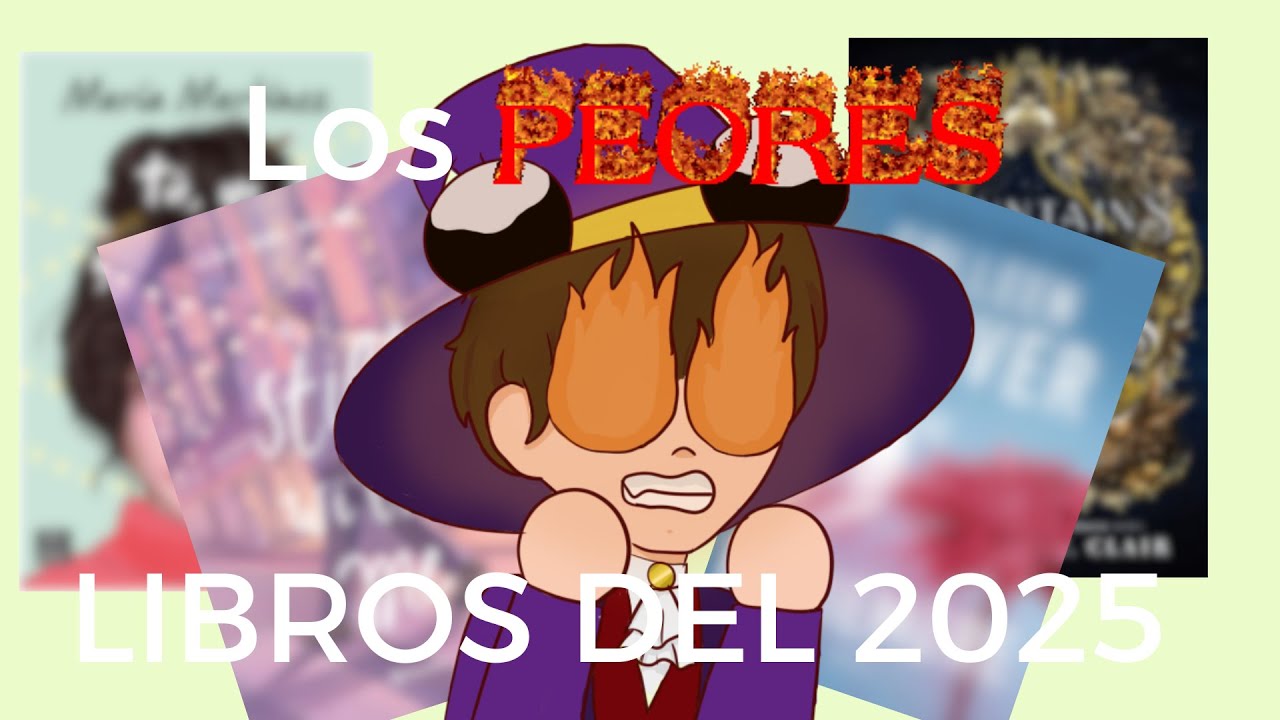 TOP 10 PEORES libros que leí en el 2025 // Zara Zarigüeya
