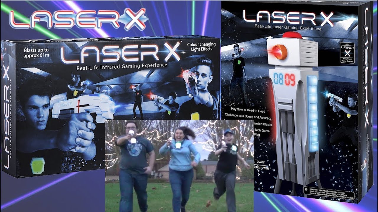 Laser X Two Player Laser Gaming Set & Tower
