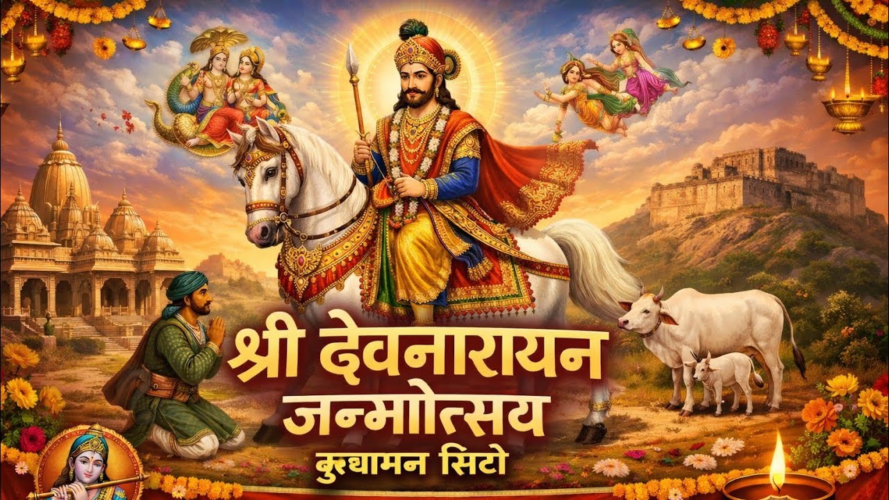 श्री देवनारायण जन्मोत्सव शौभा यात्रा कुचामन सिटी 