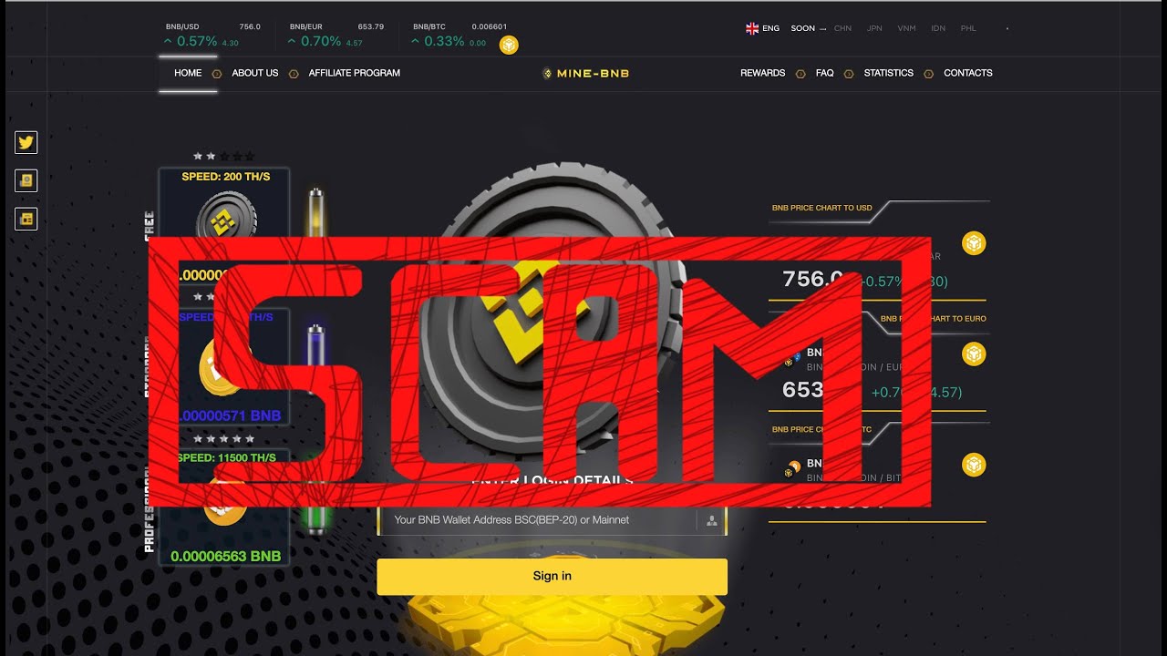 🚨 Mine-BNB.com Exposed &ndash; Is It a Crypto Mining SCAM? 🚨