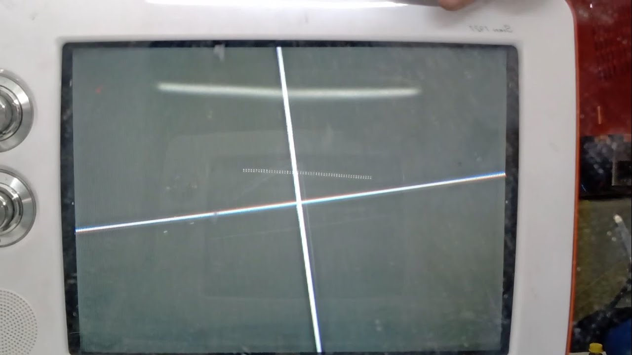 TV LG RETRÔ Imagem inclinada