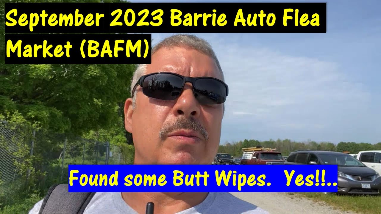 Barrie Auto Flea Market September 2023 Walk around..  Antique Cars
