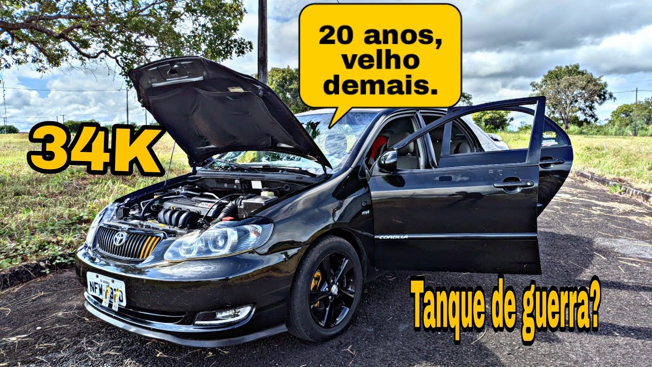 Toyota Corolla Brad 2004| Compensa comprar em 2025? Veja.