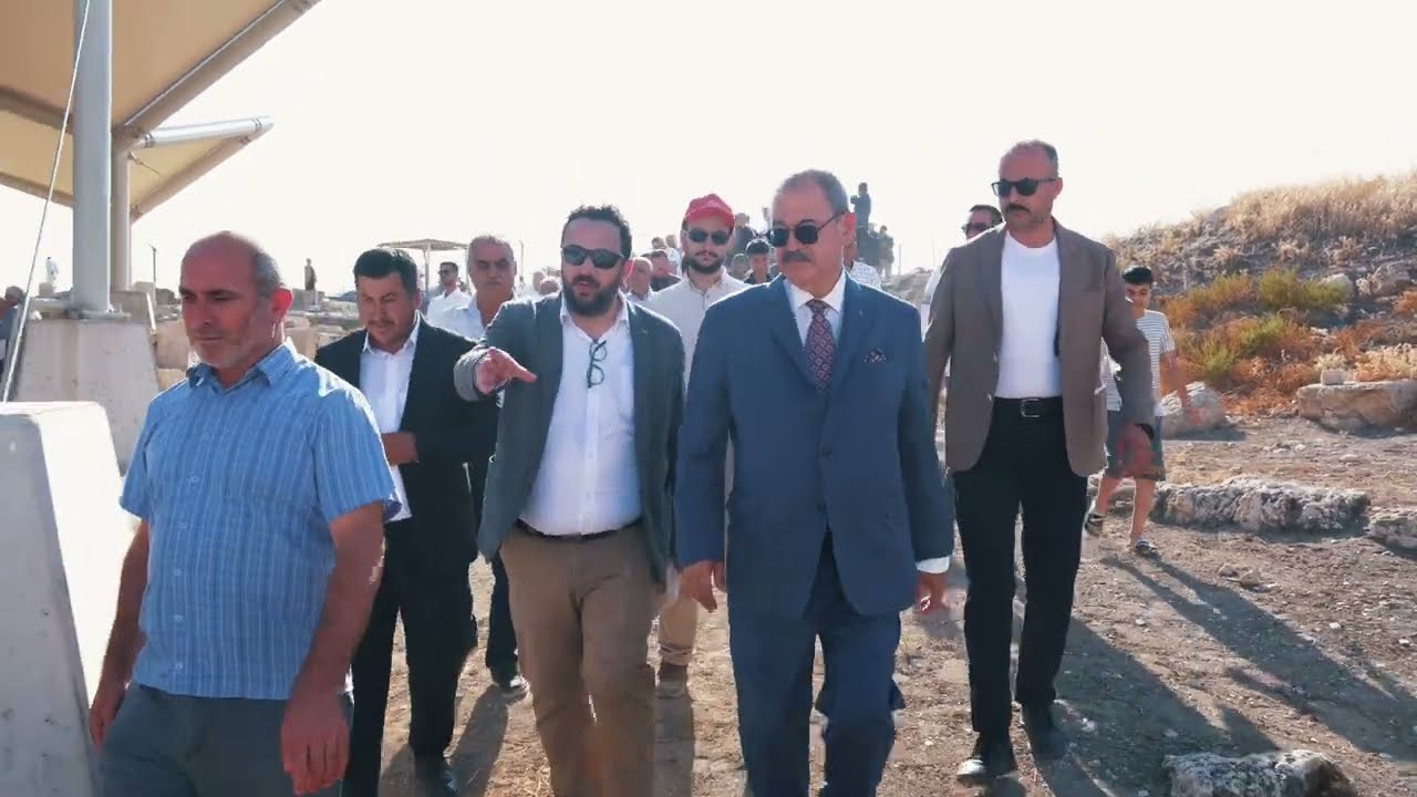 KARKAMIŞ ARKEOPARK KORUYUCU ÇATI AÇILIŞI