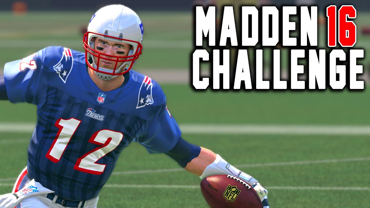 Tom Brady Kick Return! - Kick Returning With Quarterbacks - Madden 16 NFL Challenge