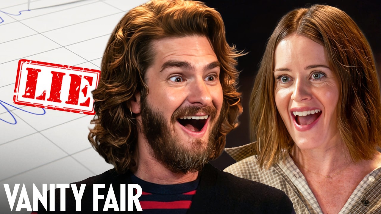Andrew Garfield & Claire Foy Take Lie Detector Tests | Vanity Fair
