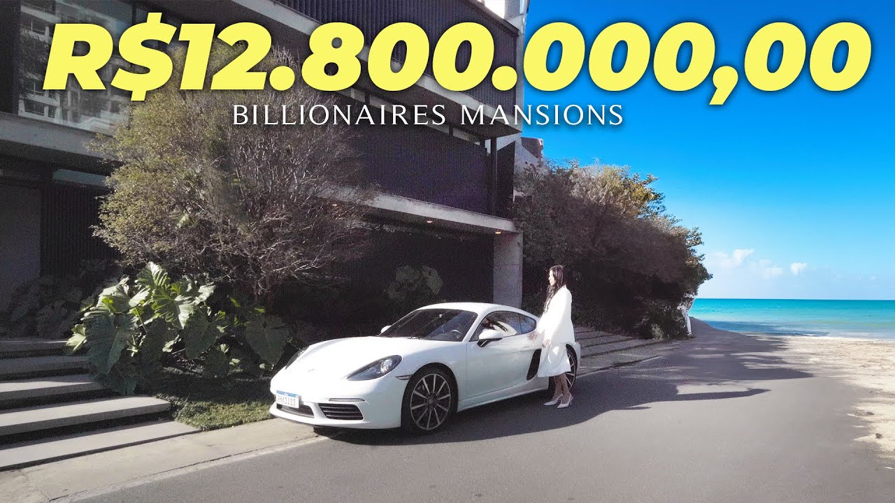 MANSÃO TRIPLEX DE ULTRA LUXO NO CONDOMÍNIO DOS BILIONÁRIOS! TOP EXCLUSIVA E PRÓXIMA DO MAR! R$12.8M