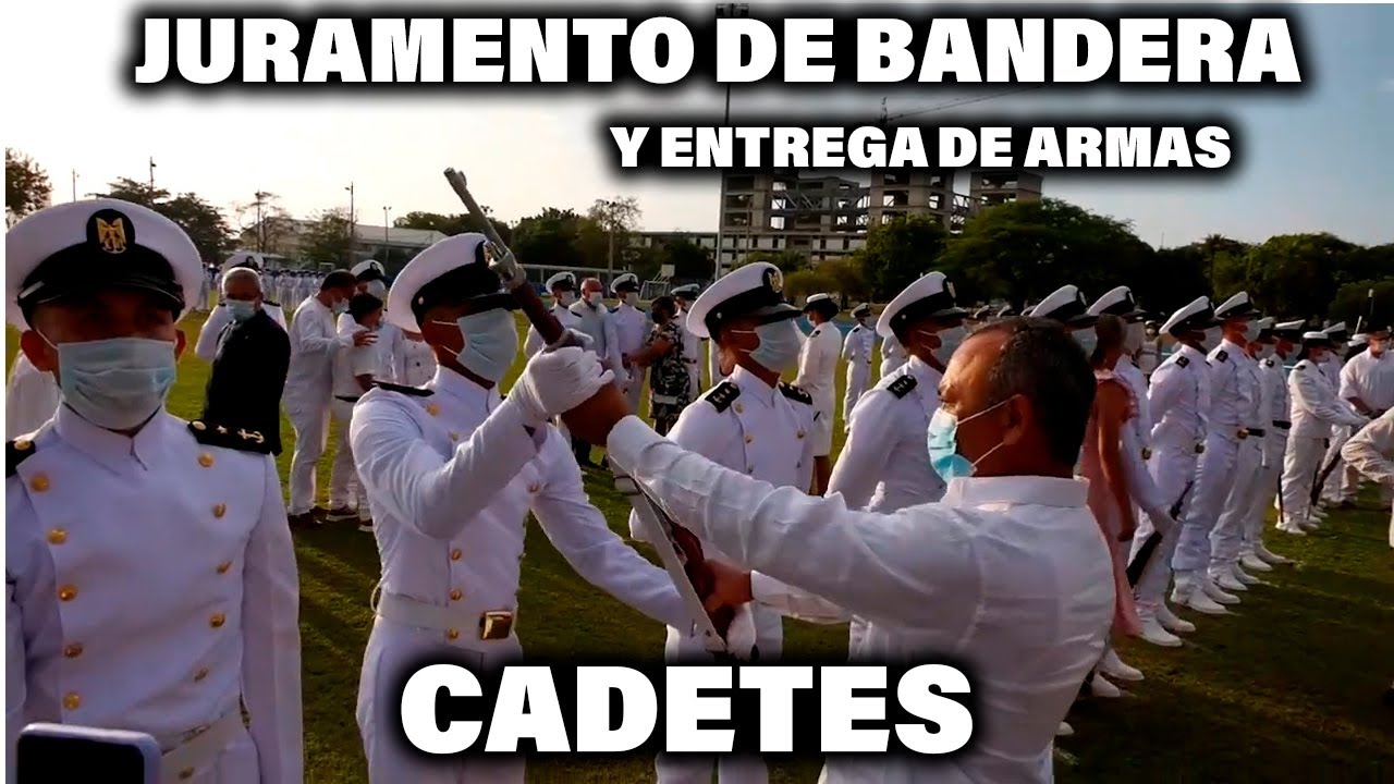 Juramento de Bandera Cadetes abril 2022 | Escuela Naval de 
