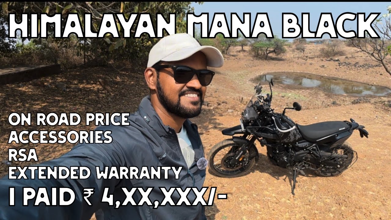Himalayan 450 Mana Black 2026 | Total Price I Paid + All Accessories