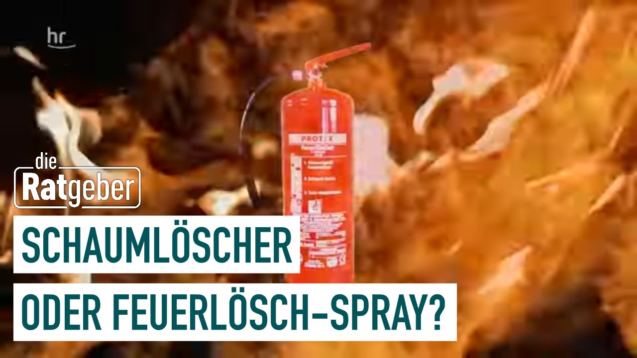 Feuerlöscher für Zuhause – Welcher ist der richtige? | Ratgeber