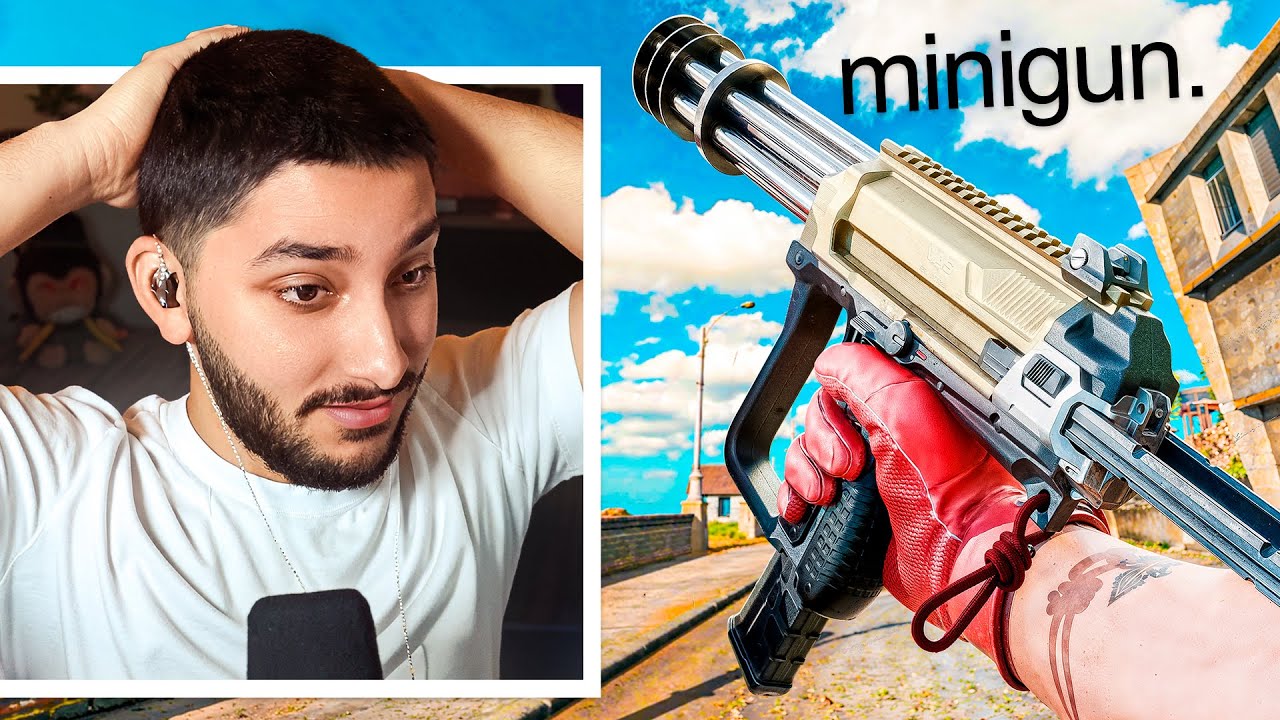 Usé la MINIGUN SECRETA de WARZONE (es rara)