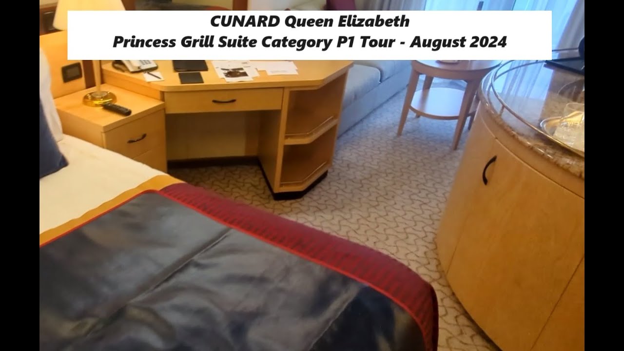 Тур на лайнере CUNARD Queen Elizabeth категории P1 Princess Grill Cabin в августе 2024 г.