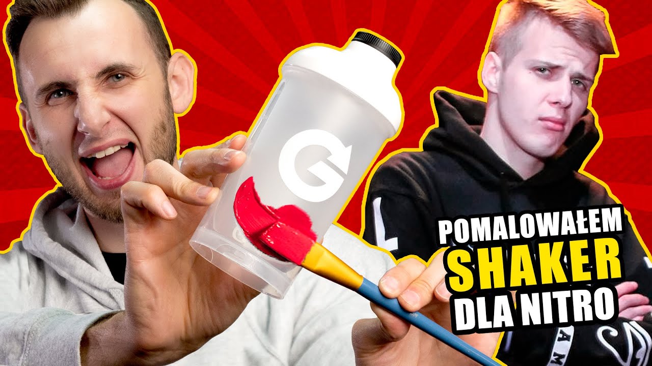 Custom shaker'a Gaminate dla NITRA *malowanie markerami*