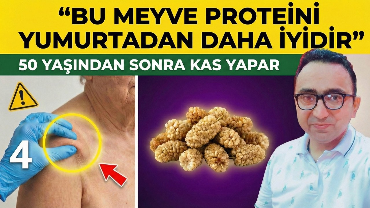 50 Yaşından Sonra Kas Geliştirme Bu Meyve Proteini Yaşlılar İçin Yumurtadan Daha İyi!
