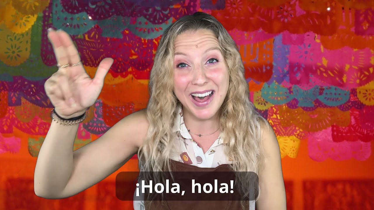 ¡Hola! Spanish Greeting Song with Mexican Sign Language (LSM)