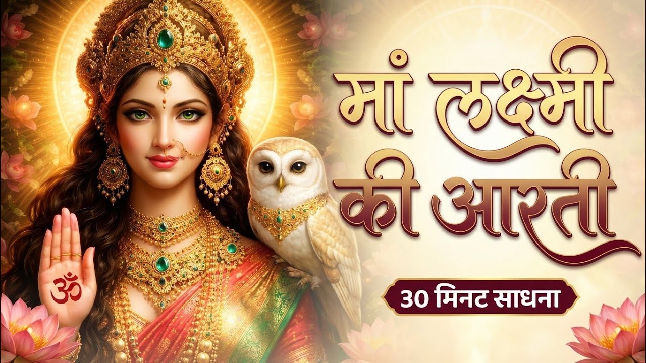 AARTI FOR WEALTH | 30 Minutes Full Aarti | Peace, Prosperity & Wealth #laxmipuja 