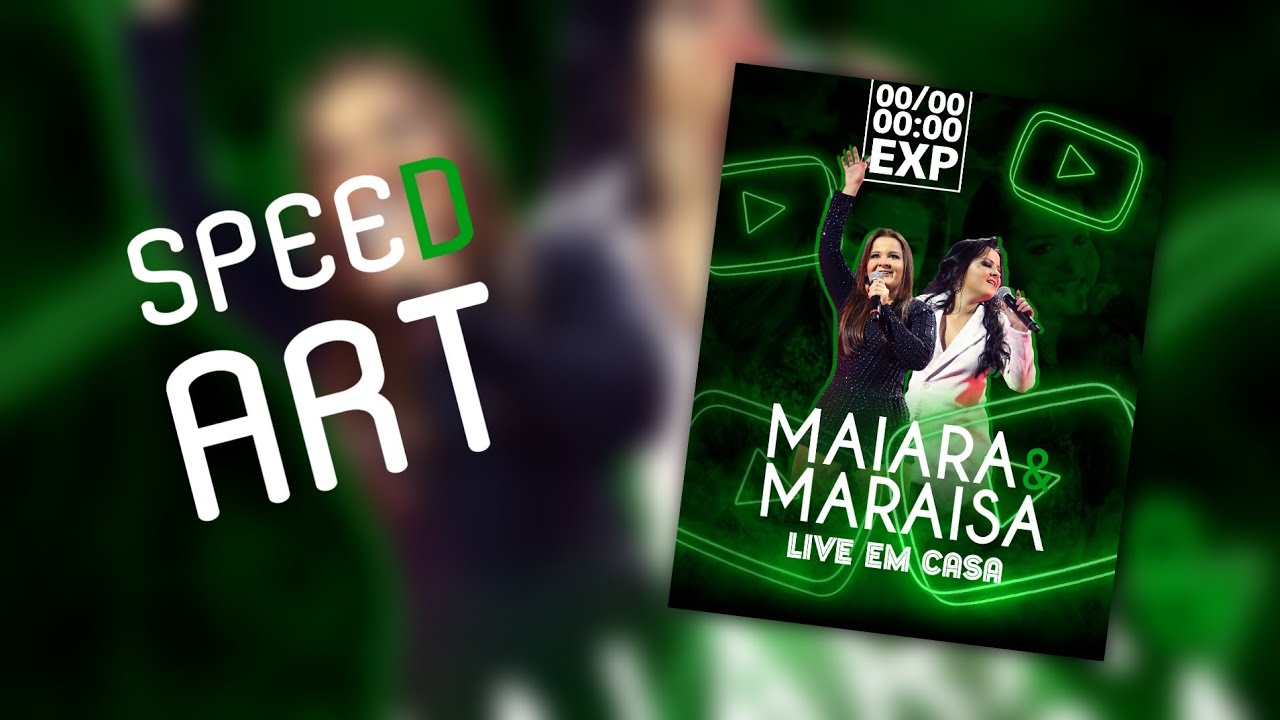 SPEED ART-Maiara e Maraisa Banner de Live