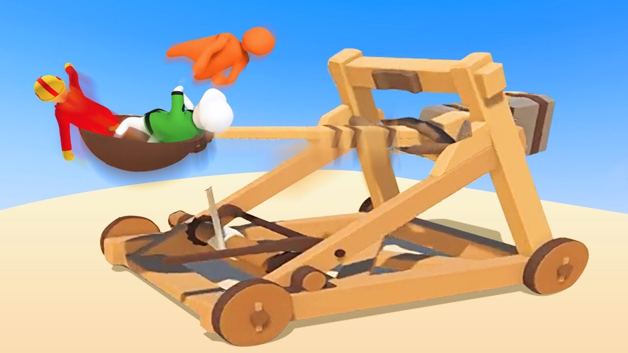 CRAZY MULTIPLAYER PHYSICS GAME! (Human Fall Flat)