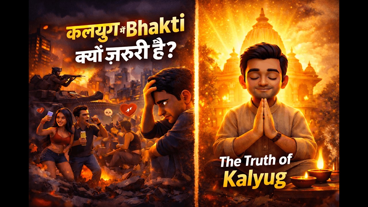 कलयुग में Bhakti क्यों ज़रूरी है? | The Truth of Kalyug |  #kalyug #bhakti #kalyugtruth #spiritual