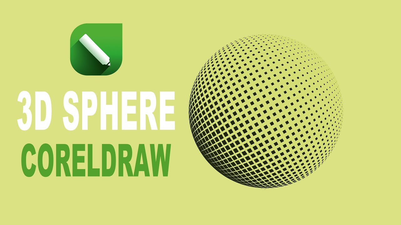 How to Create a 3D Sphere Effect in CorelDRAW Easy Tutorial