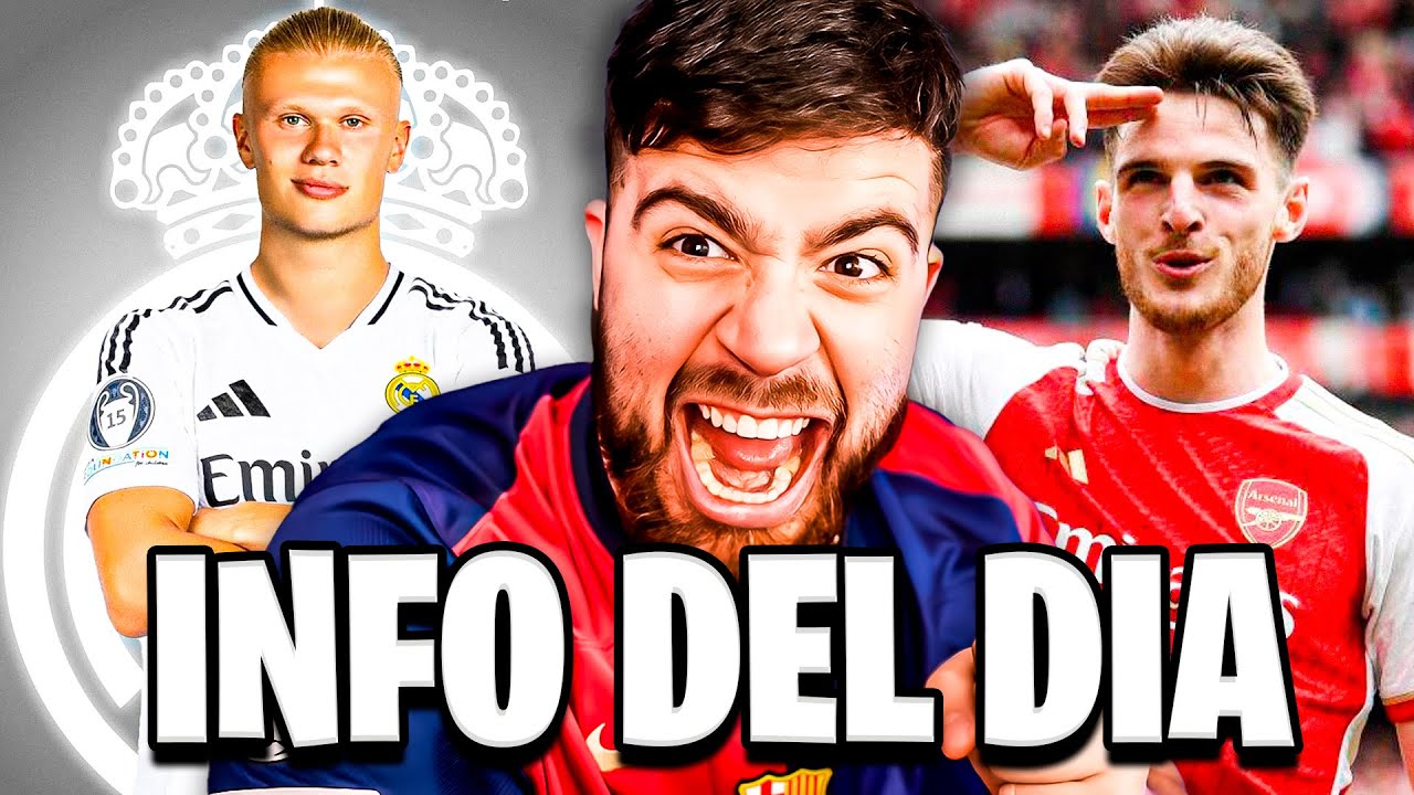 LA COBRA REACCIONA A INFO DEL DIA: HAALAND AL REAL MADRID Y POLEMICA RICE