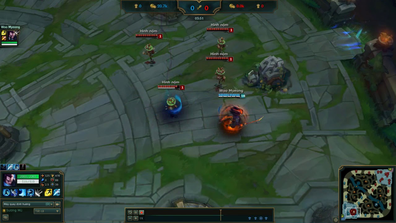 Combo Yasuo : E Q FLash Auto E Q R