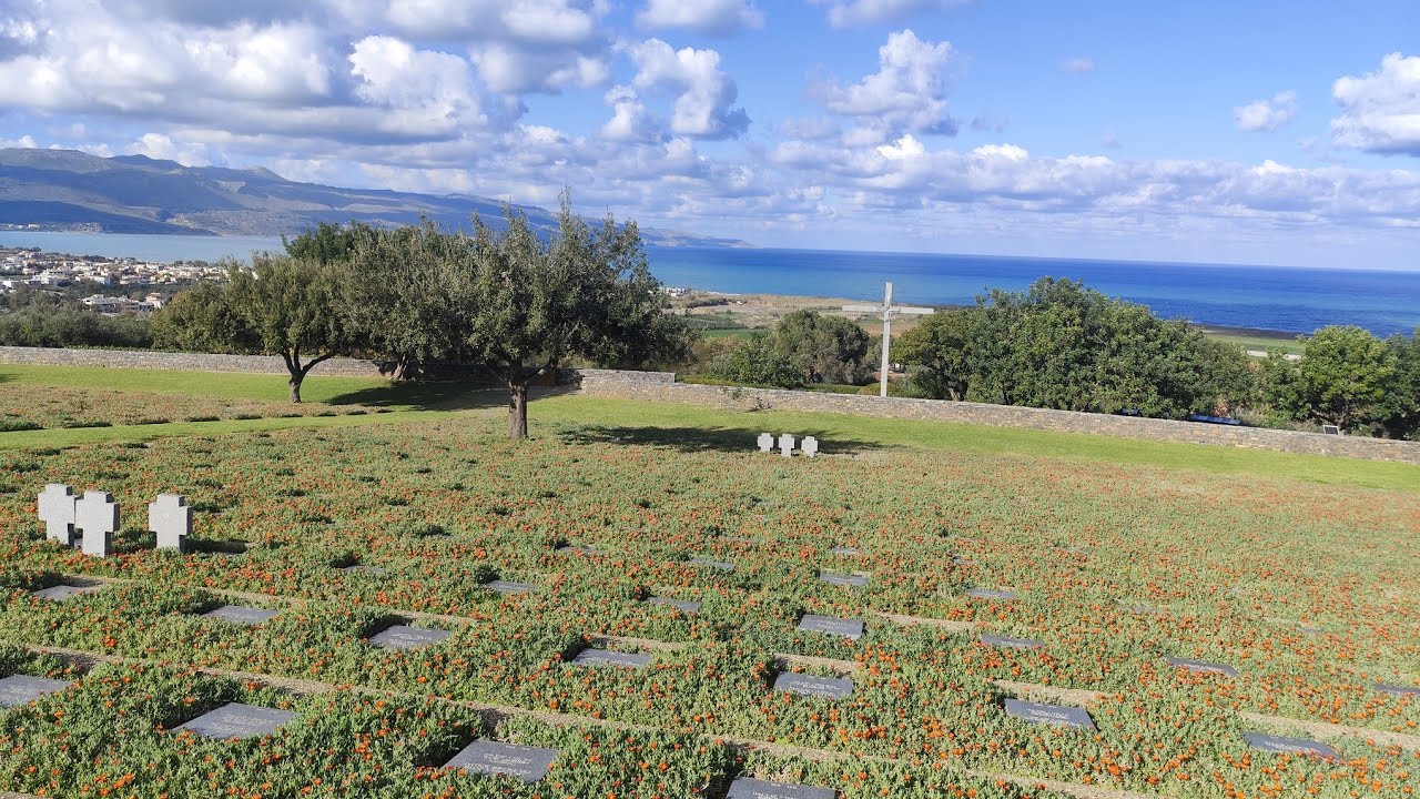Γερμανικό νεκροταφείο - Μάλεμε, Χανιά / Deutscher Soldatenfriedhof - Maleme Chania / German Cemetery