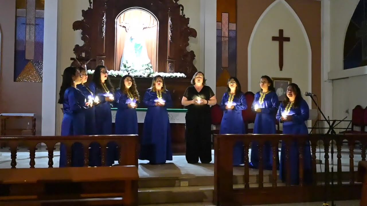 Ave María - Gregoriano. Coro Polifónico del Municipio de Loja.