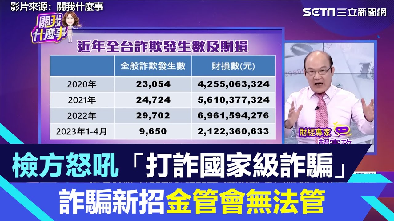 檢方怒吼「打詐國家級詐騙」　詐騙新招金管會無法管｜三立新聞網 SETN.com
