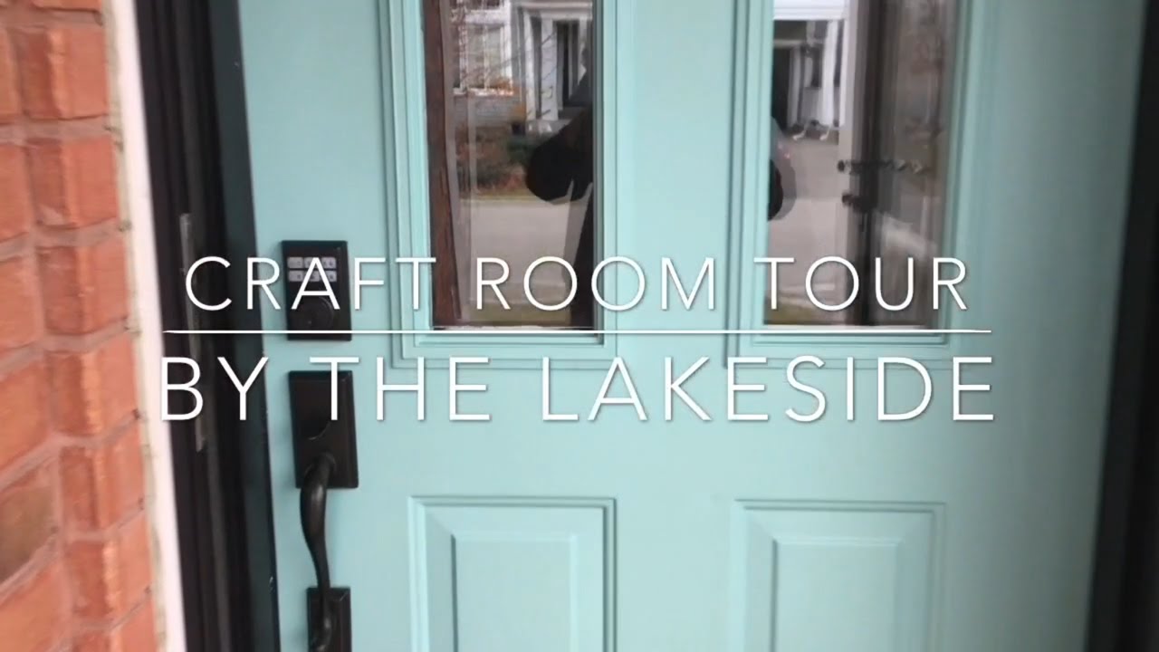 by the lakeside - craft room tour