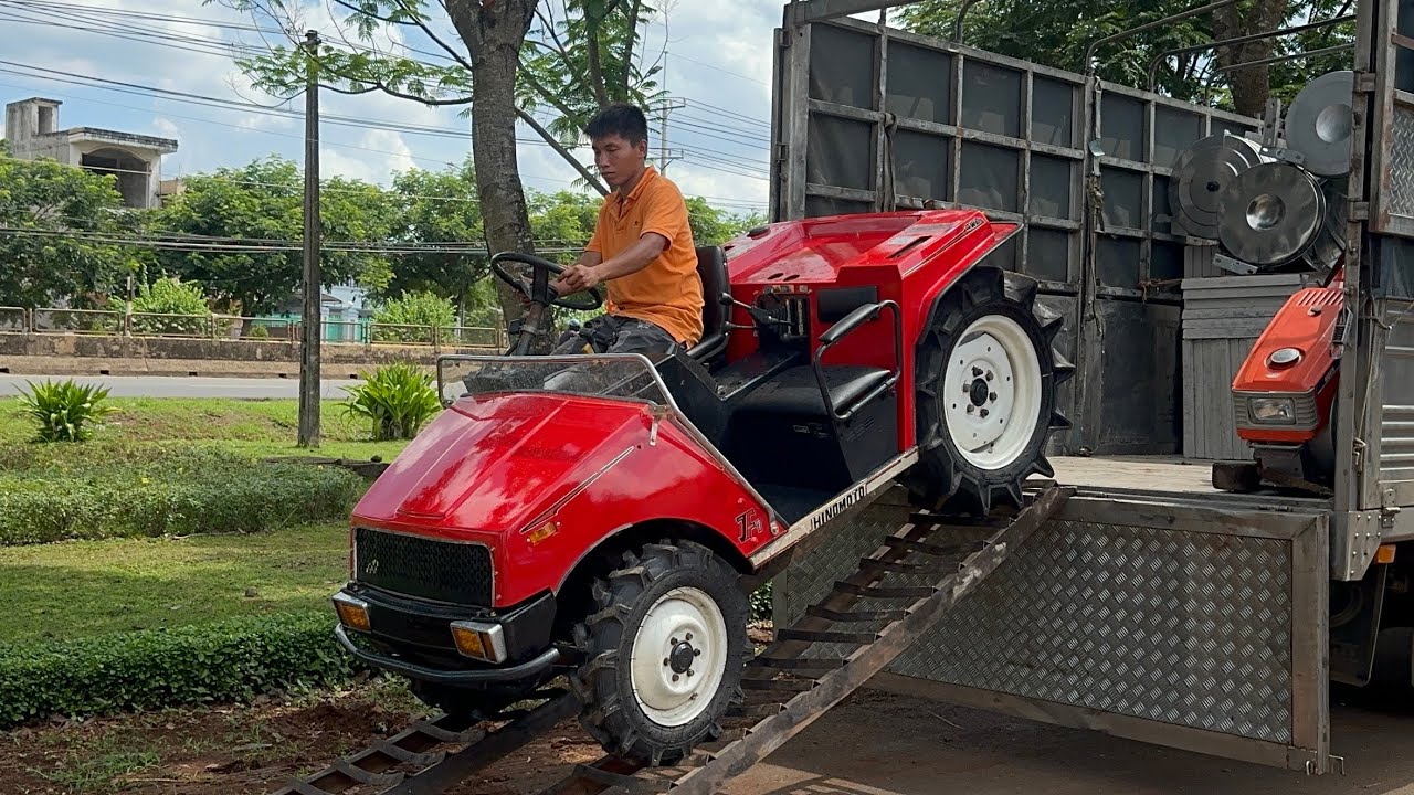 Siêu Máy Cày 2 Chỗ Ngồi Giá Vài Chục Triệu. Ae đặc hàng lh 093.775.2759