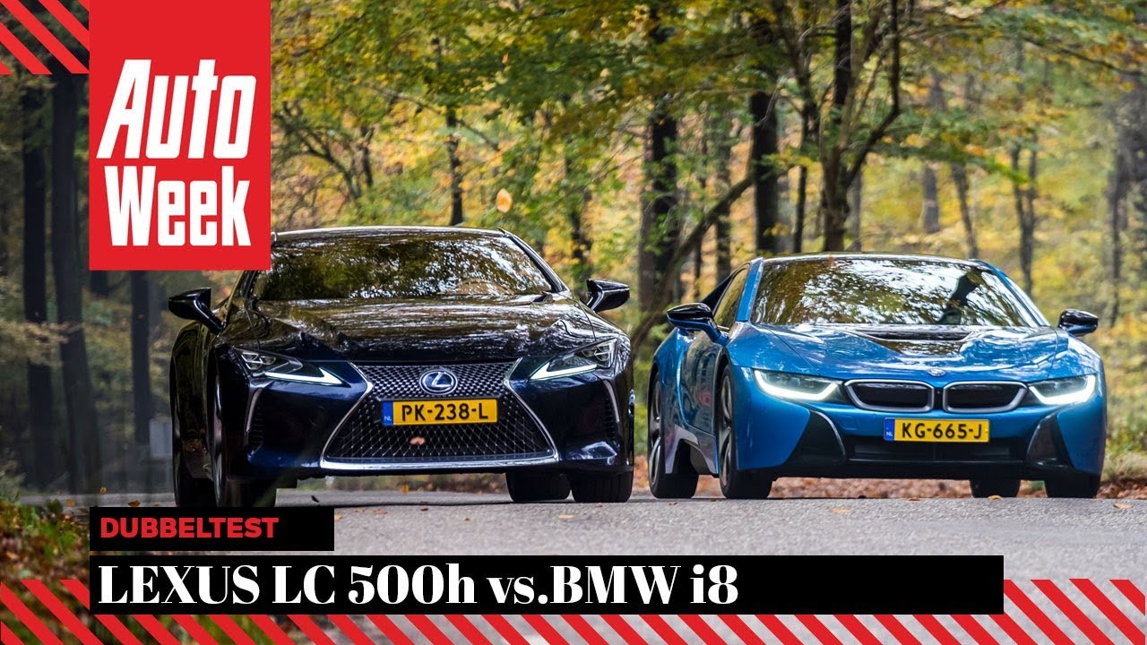 BMW i8 против Lexus LC 500h — двойной тест AutoWeek