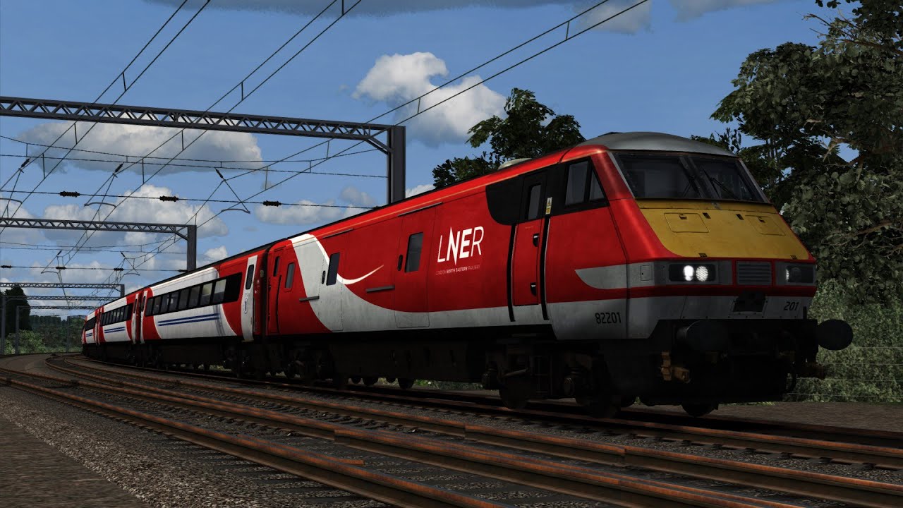 TS2021: [1E22] Edinburgh - London Kings Cross: MK4 DVT